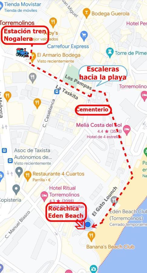 Rocachica Eden Beach Torremolinos Exterior foto
